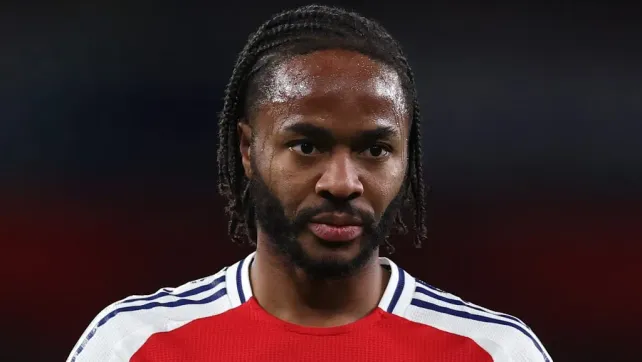 Sterling durante jogo