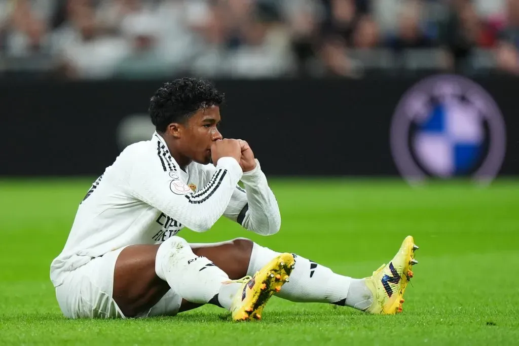 Endrick intensifica recuperação para voltar ao Real Madrid (Photo by Angel Martinez/Getty Images)