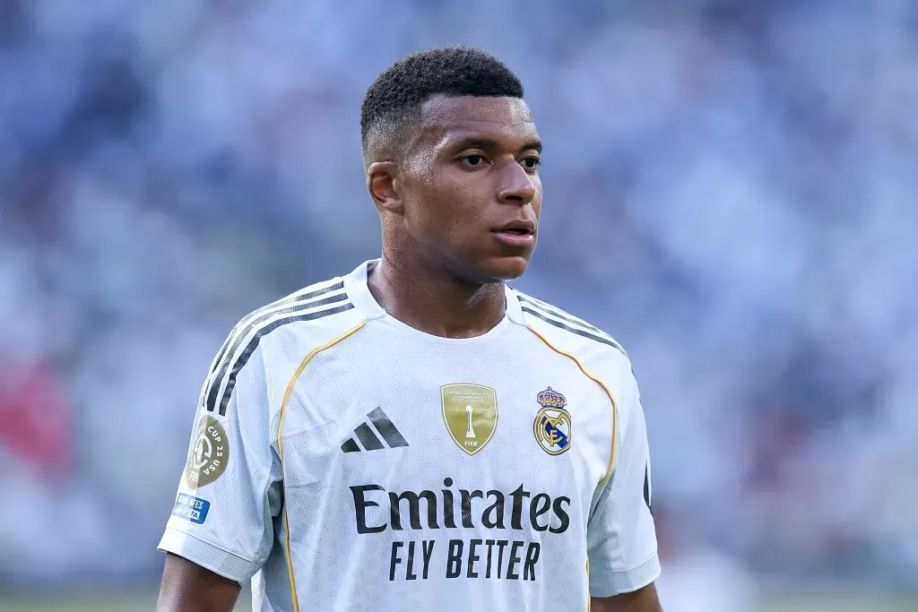 Mbappé foi eliminado pelo ex-time (Photo by Buda Mendes/Getty Images)