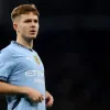 James McAtee, do Manchester City, durante a partida da Premier League entre Manchester City e West Ham United no Etihad Stadium, em 4 de janeiro de 2025. (Foto: Carl Recine/Getty Images)