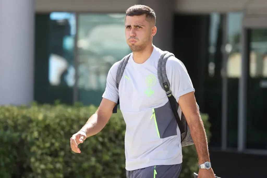 Rodri voltou a jogar recentemente (Photo by Leonardo Fernandez/Getty Images)