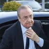 MADRI, ESPANHA - 04 DE JULHO: O presidente do Real Madrid, Florentino Perez