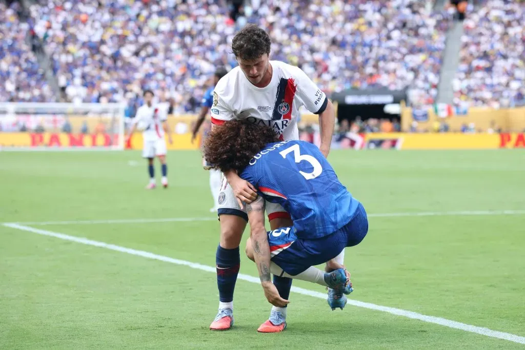 João Neves foi expulso na final do Mundial de Clubes. (Photo by Alex Grimm/Getty Images)