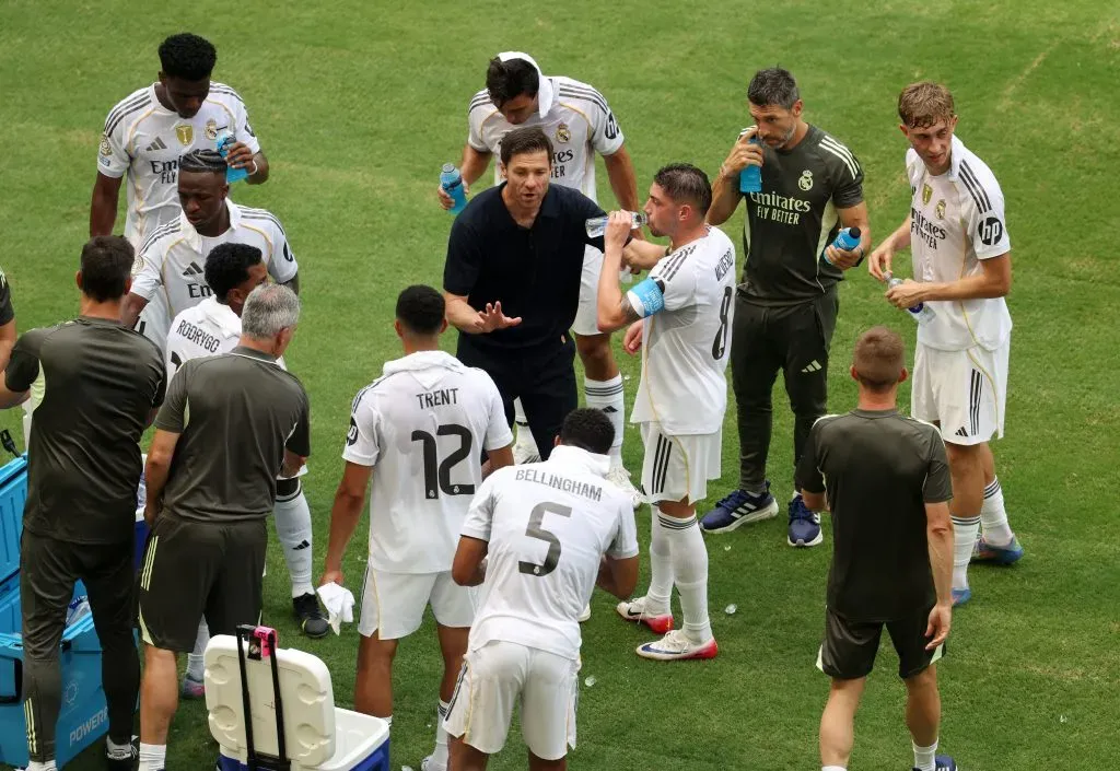 Xabi Alonso, técnico do Real Madrid. (Photo by Sandra Montanez/Getty Images)