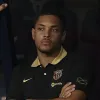 Vitor Roque em ação durante o jogo entre Barcelona e Mônaco