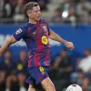 Robert Lewandowski, do FC Barcelona, marca o sexto gol da equipe durante a partida da LaLiga EA Sports entre FC Barcelona e Valencia CF no Estadi Johan Cruyff, em 14 de setembro de 2025, em Barcelona, Espanha. (Foto: Alex Caparrós/Getty Images)
