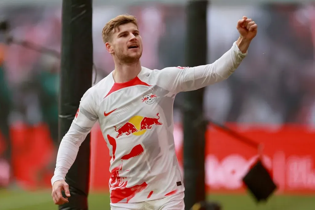 Timo Werner durante jogo