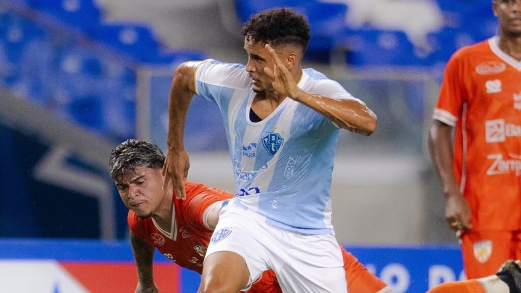 André Lima estreando contra o Capitão Poço pelo Parazão 2025