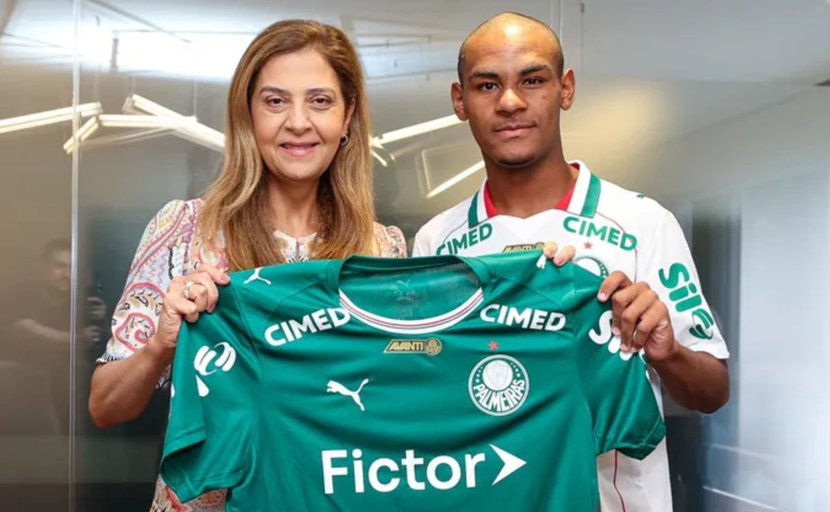Eduardo Conceição, jovem promessa do Palmeiras