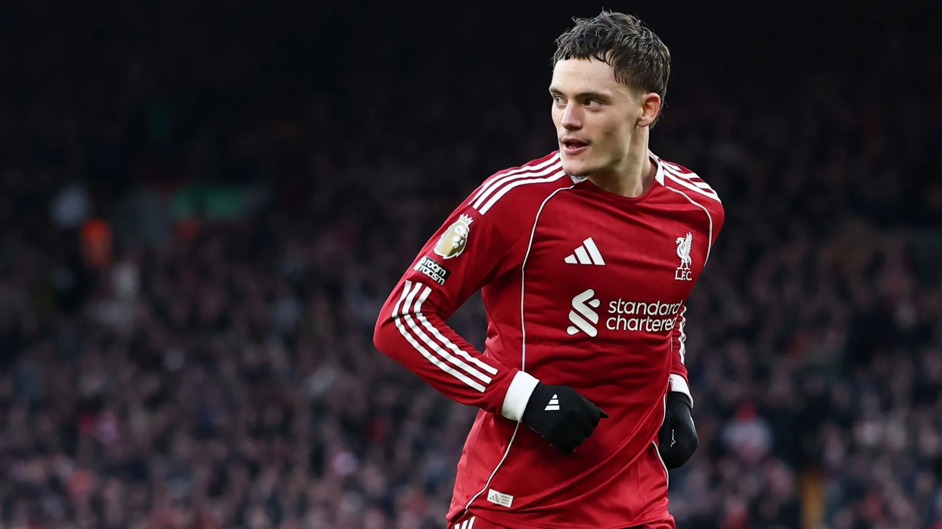 Wirtz fez o gol do Liverpool contra o Burnley