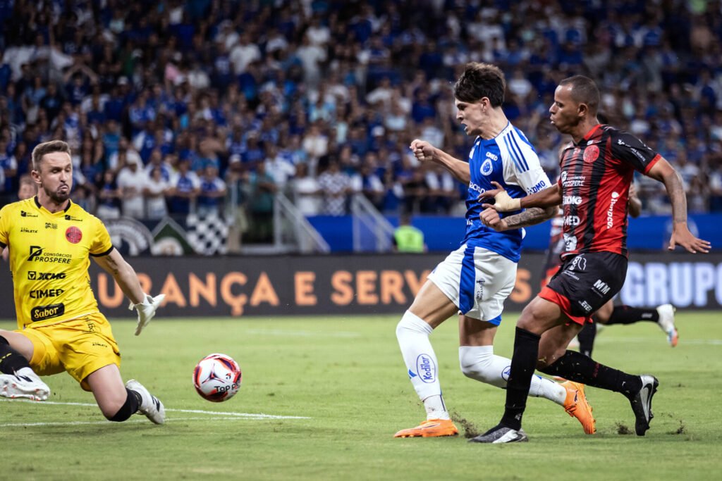 Cruzeiro x Pouso Alegre, no Mineirão. Foto: Gustavo Aleixo/Cruzeiro