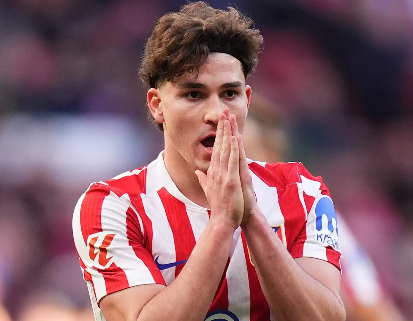 Julian Álvarez durante partida do Atlético. (Foto: Angel Martinez/Getty Images)