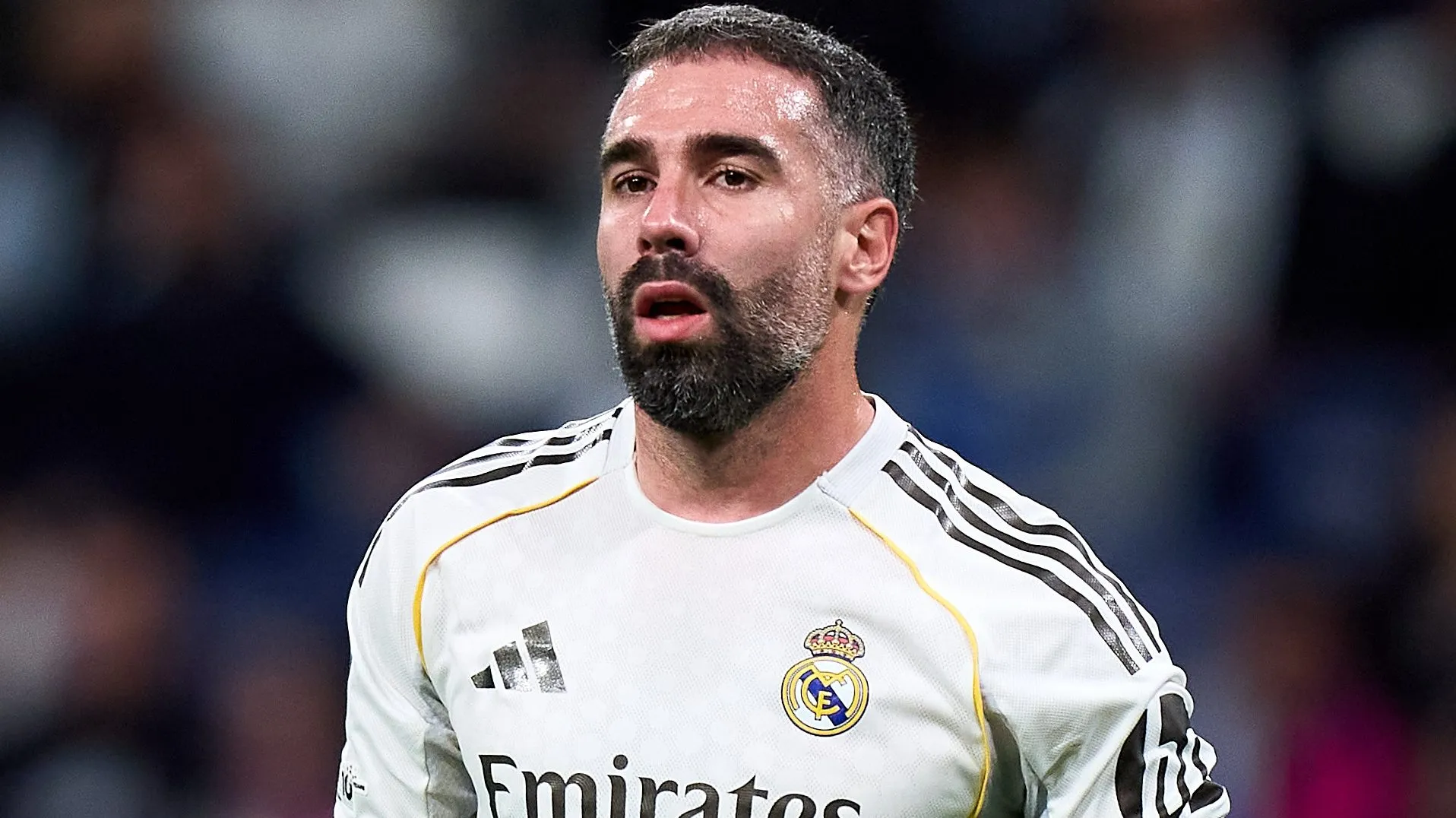 Dani Carvajal, do Real Madrid, estava furioso por não estar jogando (Foto: Angel Martinez/Getty Images)