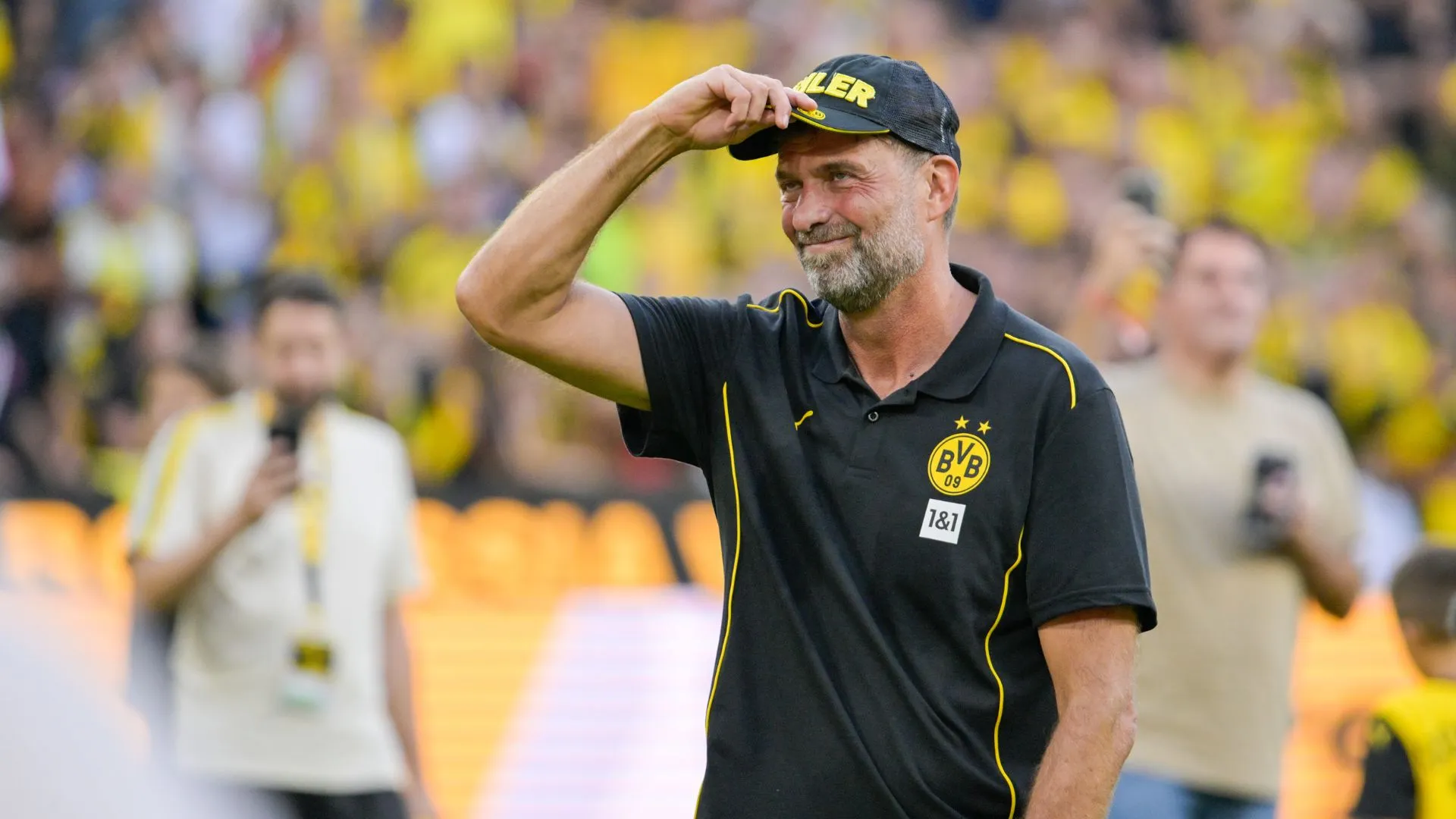 Klopp também é figura marcante no Borussia Dortmund