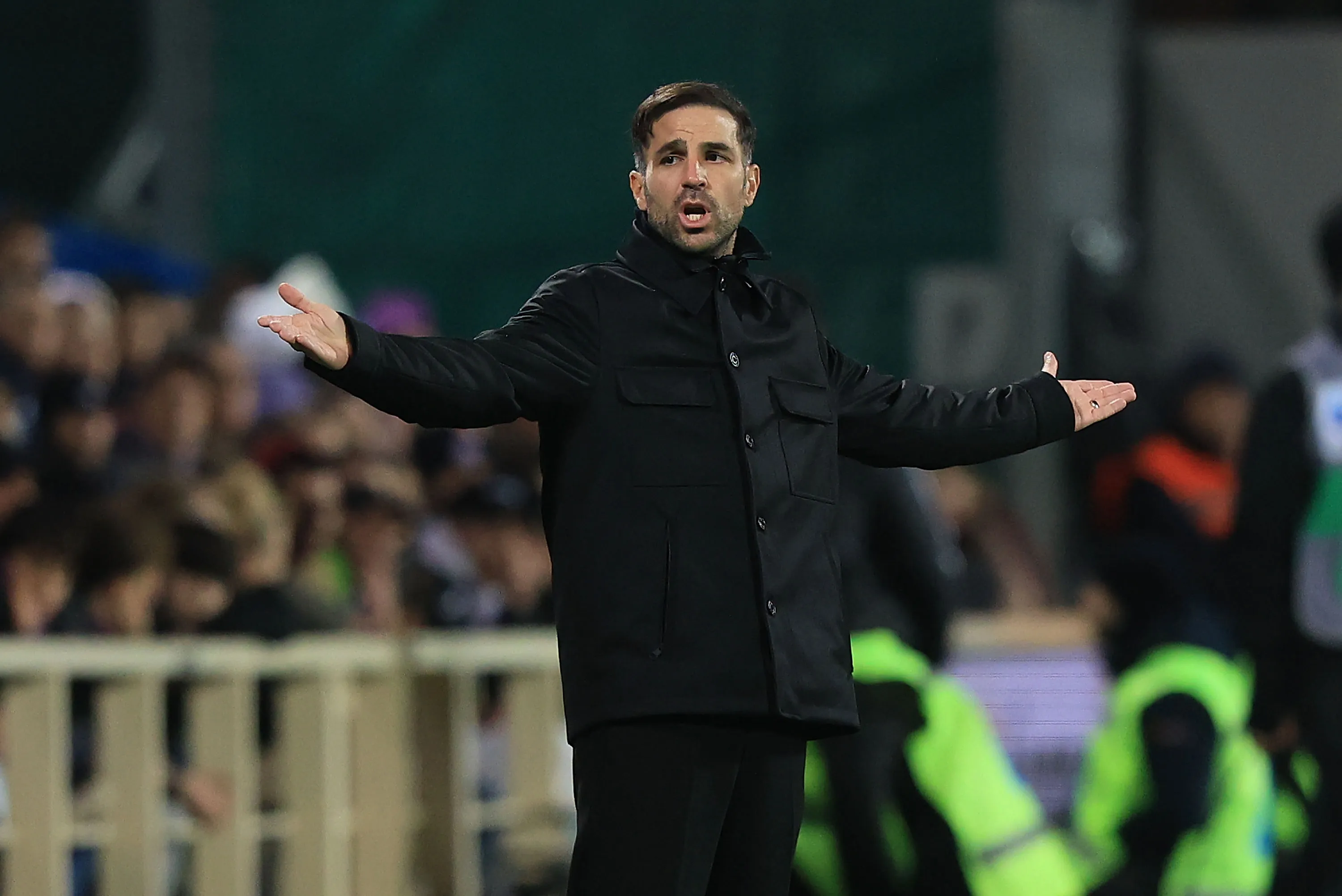 Cesc Fábregas no Como. (Foto: Gabriele Maltinti/Getty Images)