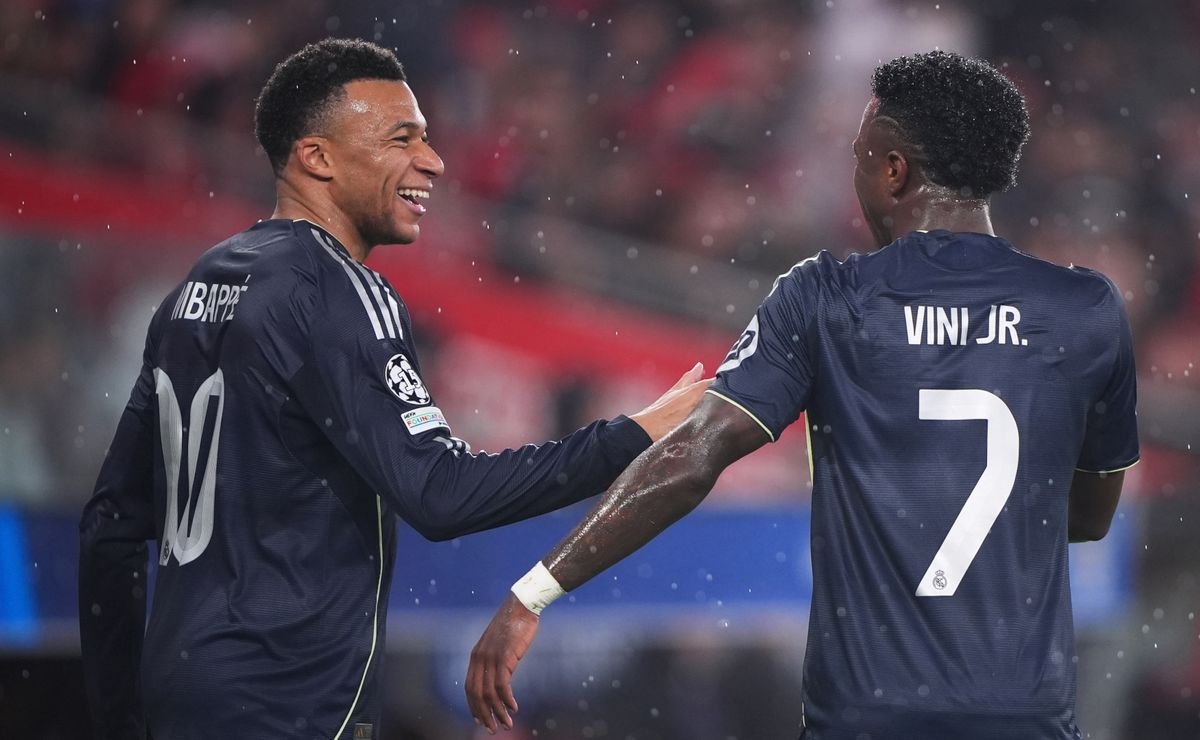 Mbappé e Vinicius Júnior