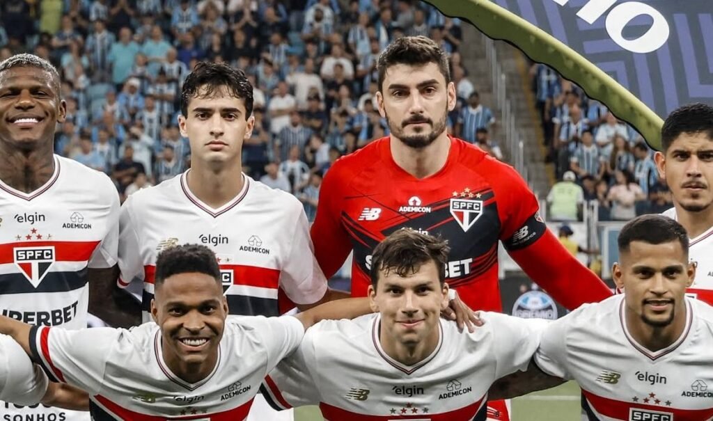 São Paulo derrotado pelo Grêmio. Foto: Rubens Chiri