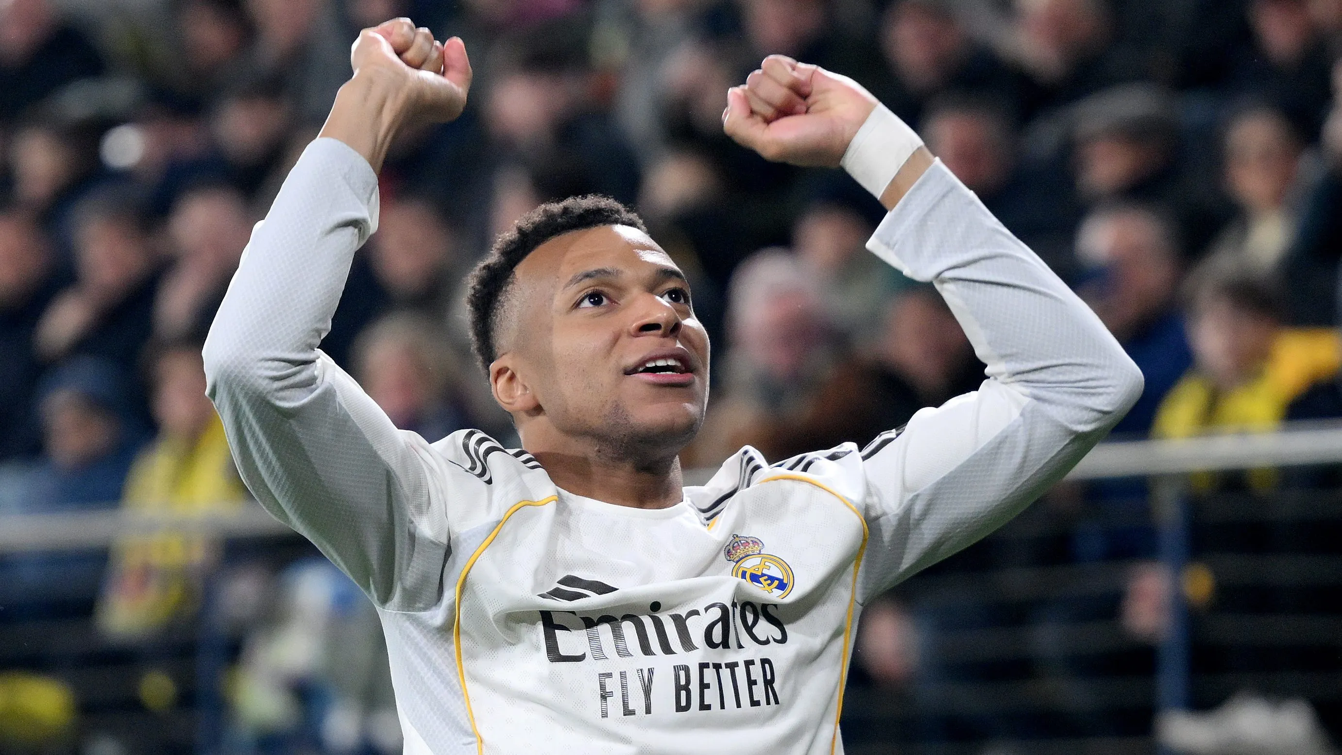 Mbappé decide jogo para o Real Madrid. Foto: David Ramos/Getty Images