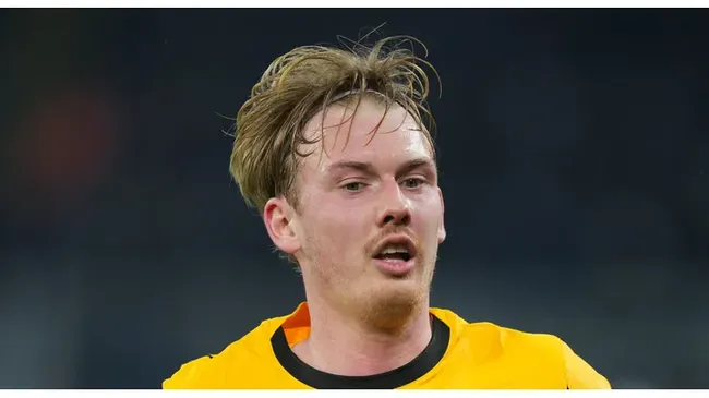 Brandt em ação pelo Dortmund