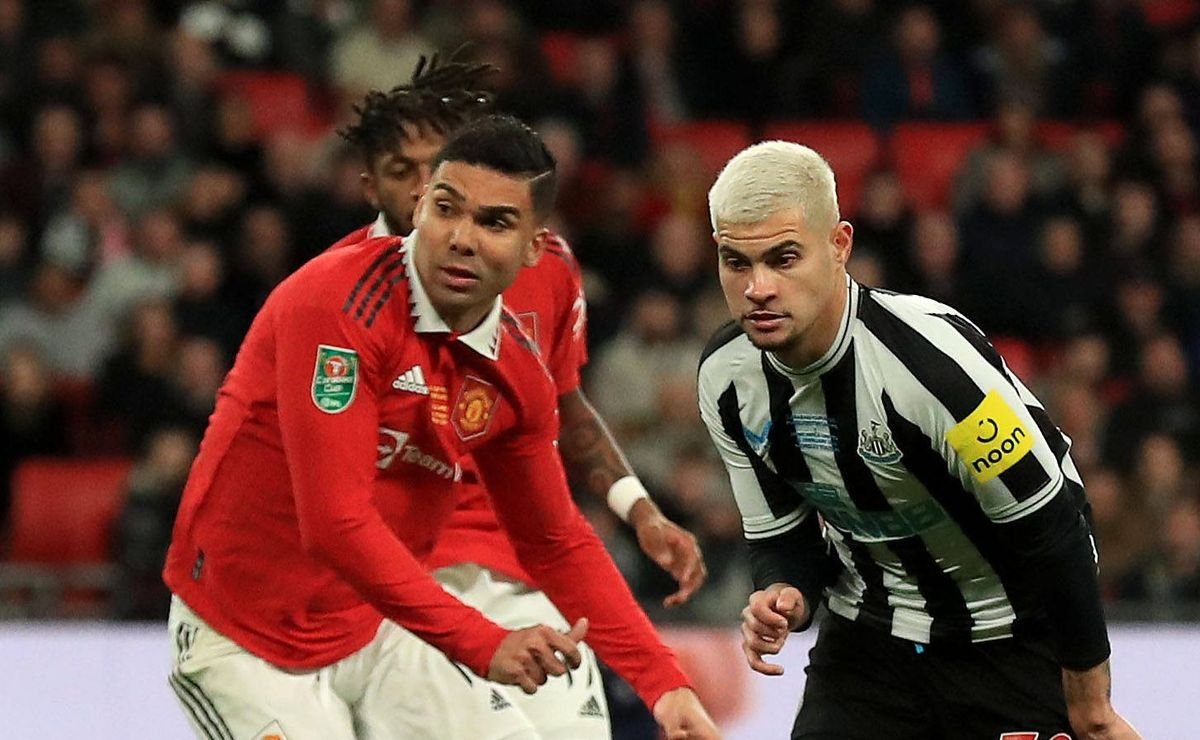 Casemiro e Bruno Guimarães