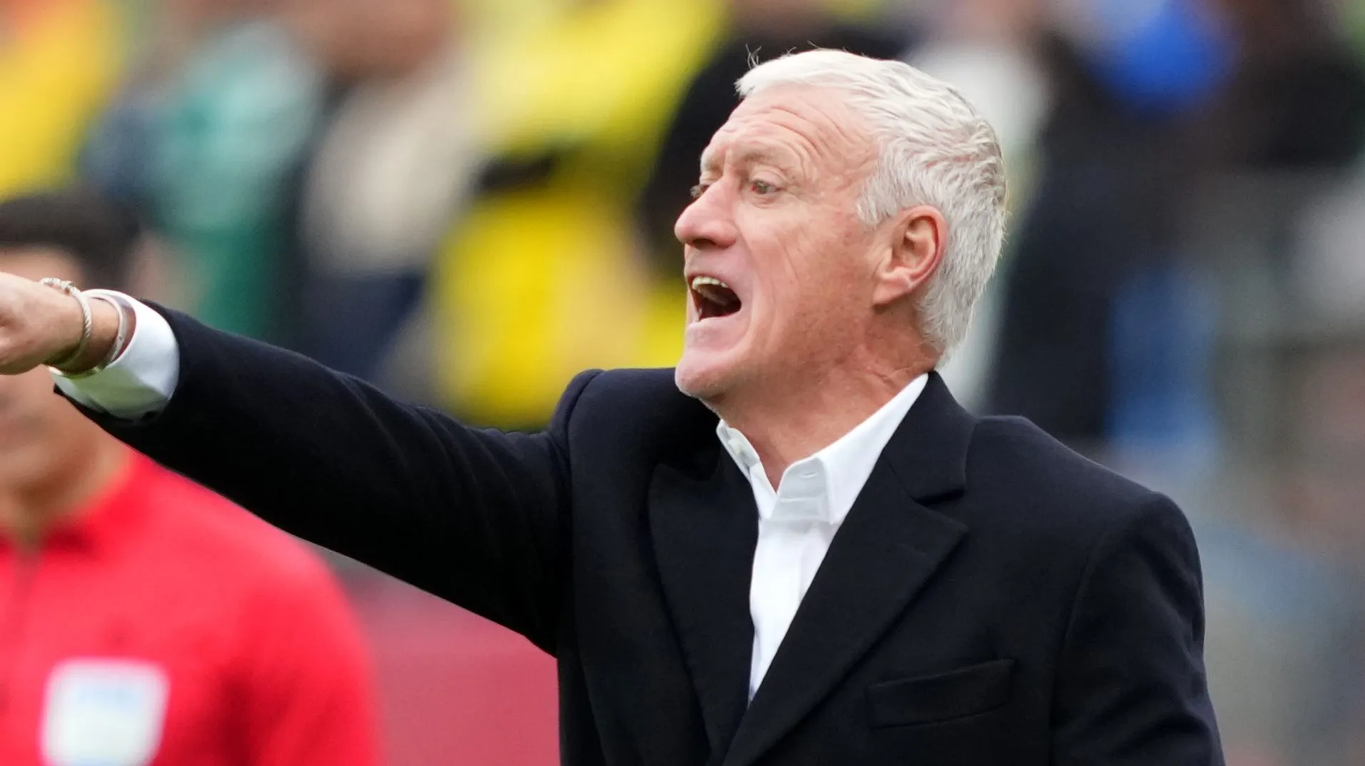 Didier Deschamps, técnico da França.