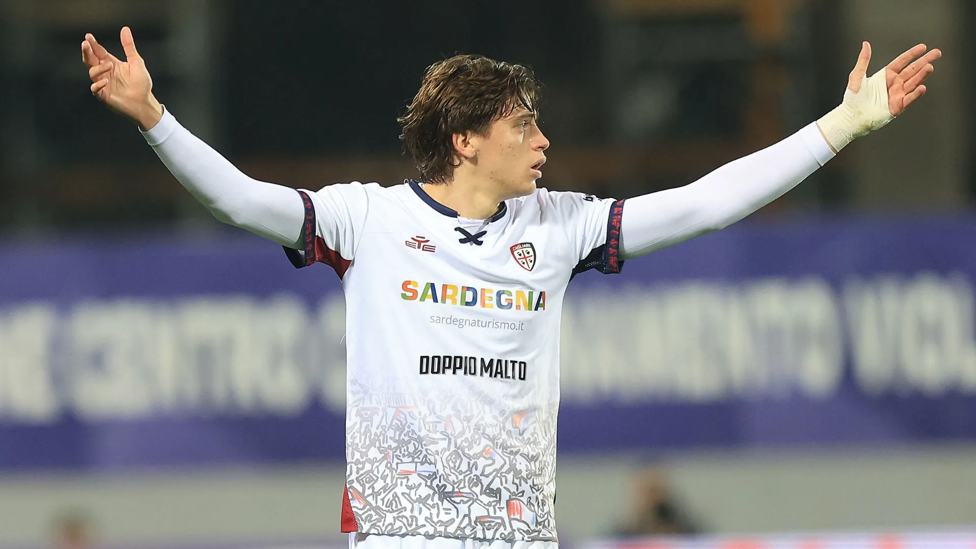 Marco Palestra em jogo. (Foto: Gabriele Maltinti/Getty Images)