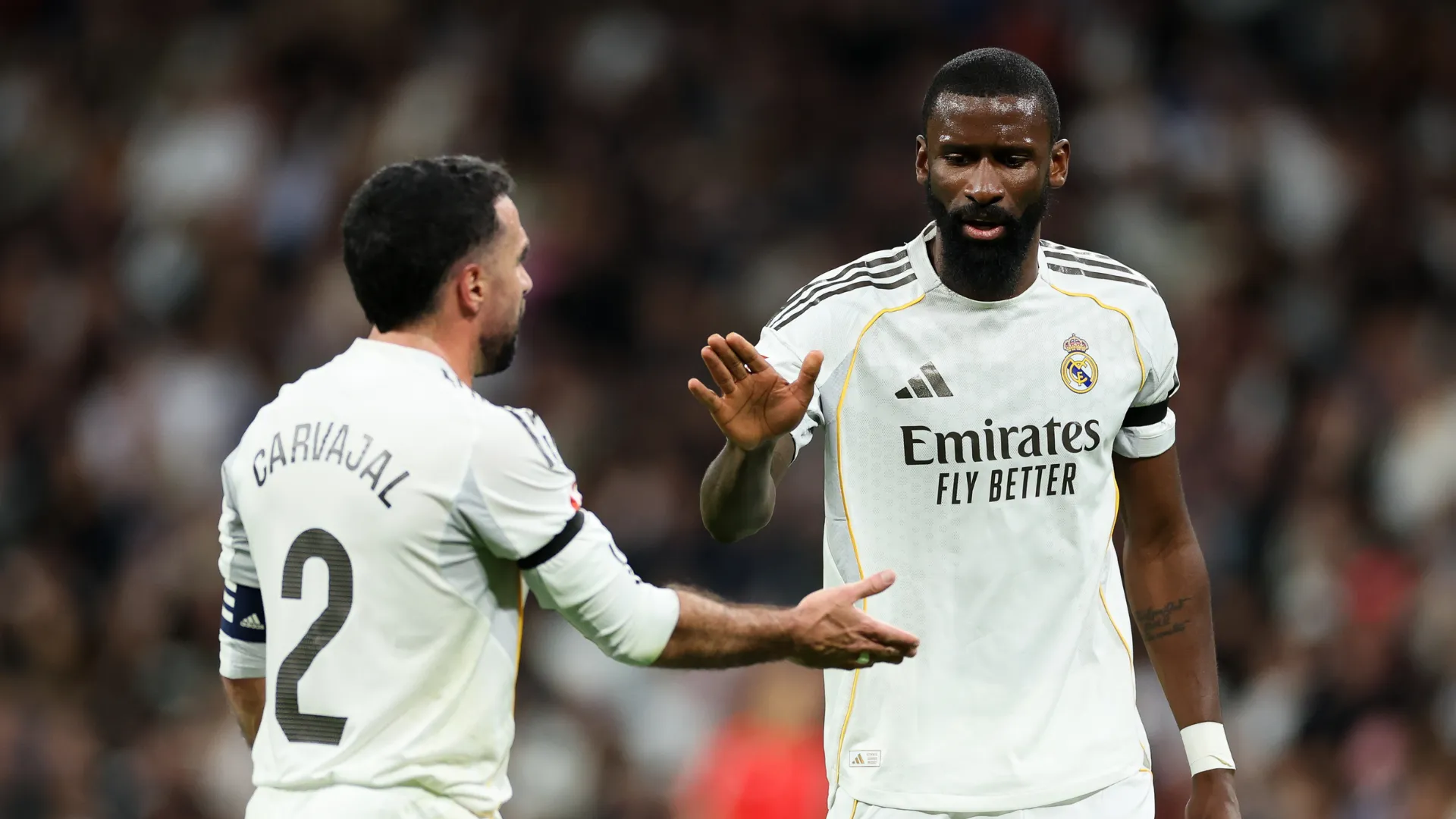Antonio Rüdiger e Carvajal.
