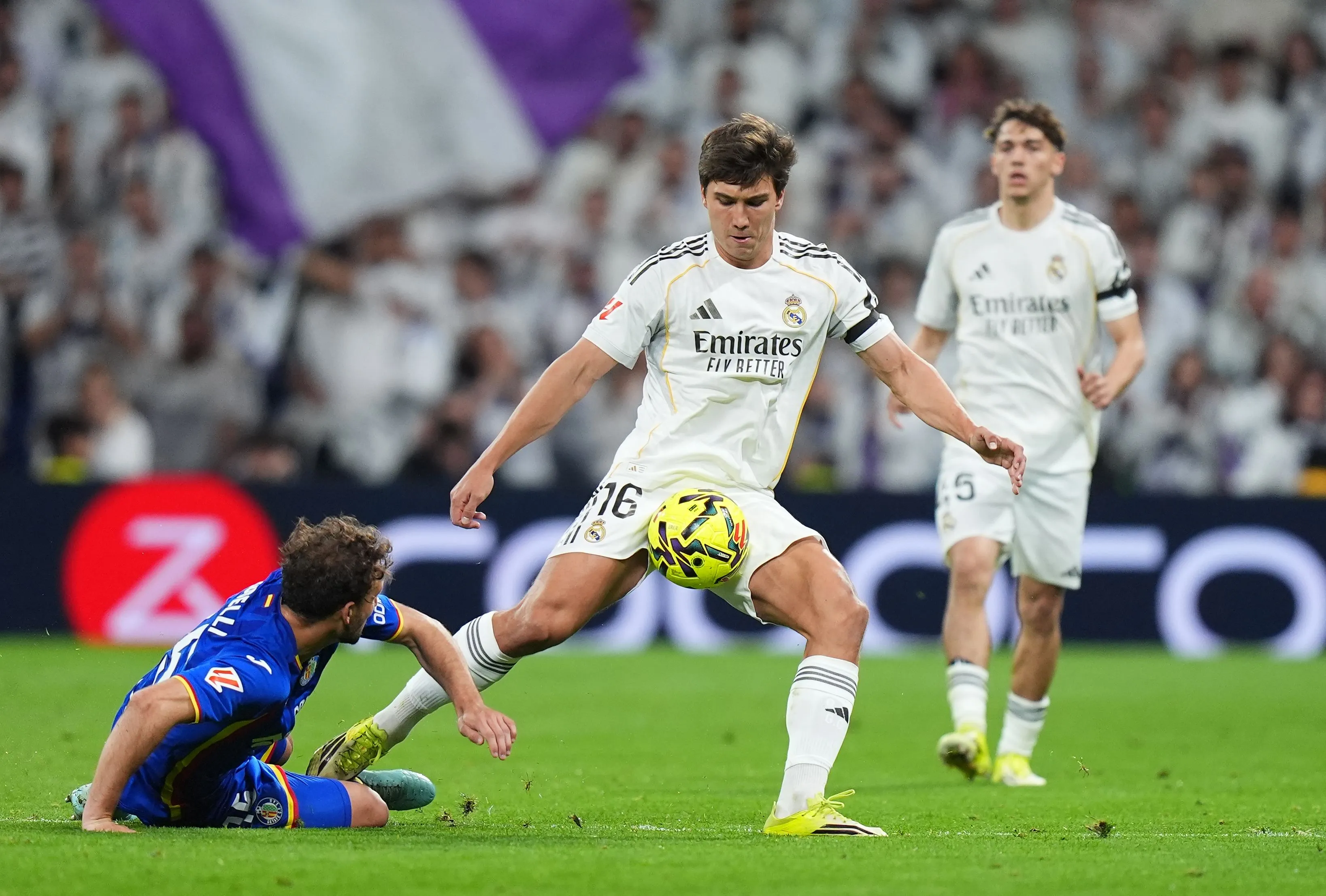 Gonzalo em jogo do Real. Foto: Angel Martinez/Getty Images