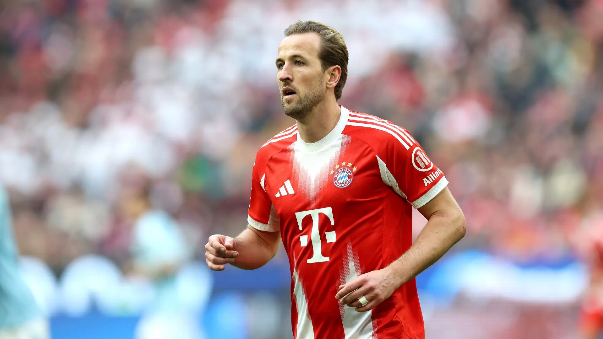 Kane foi elogiado por Vini Jr. (foto: Alexander Hassenstein/Getty Images)