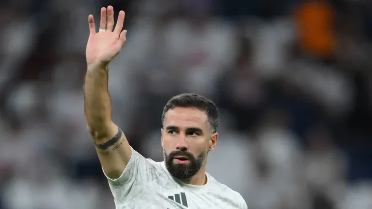 Carvajal em jogo do Real