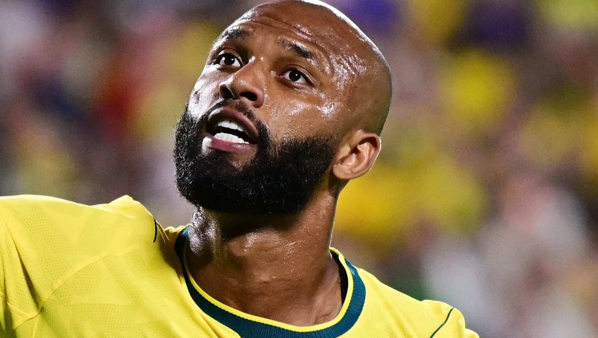 Igor Thiago com a camisa da Seleção Brasileira