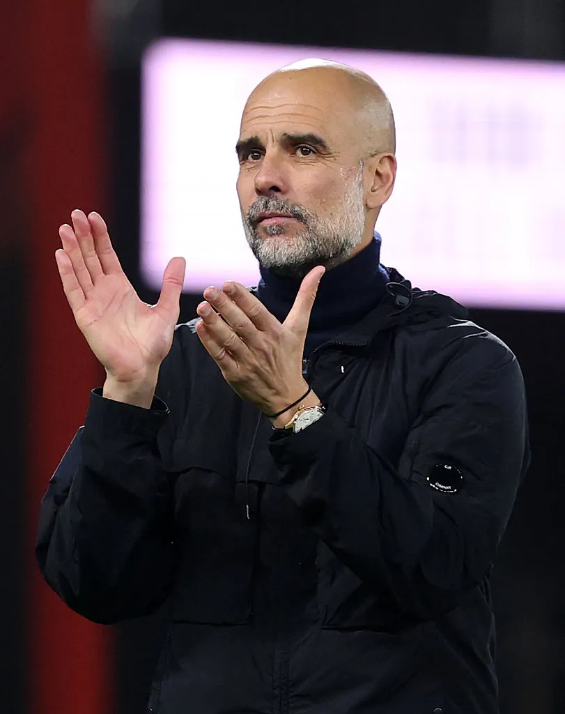 Guardiola se prepara para reunião sobre seu futuro no City. (Foto: Michael Steele/Getty Images)