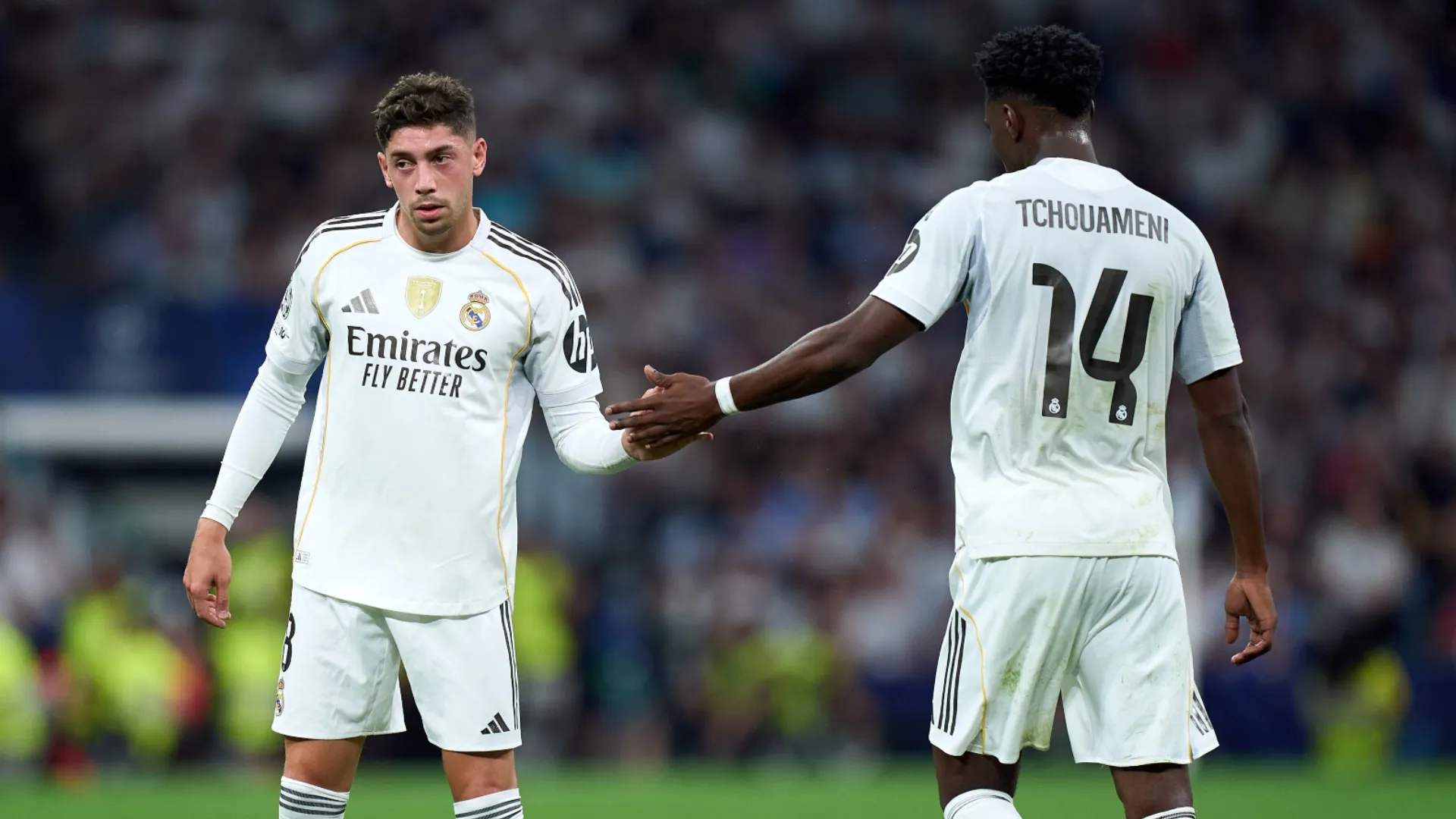 Valverde e Tchouaméni, alvo do Manchester United.