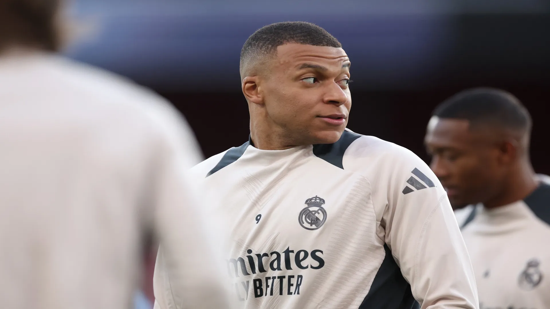 Mbappé deixou treino do Real Madrid aos risos