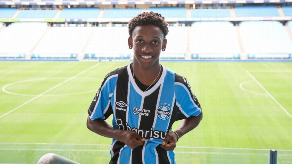 Gabriel Mec. Foto: Angelo Pieretii/Gêmio