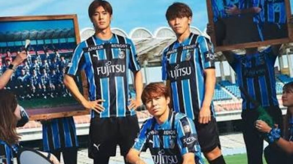 Tenshiro Takasaki em treino no Grêmio
