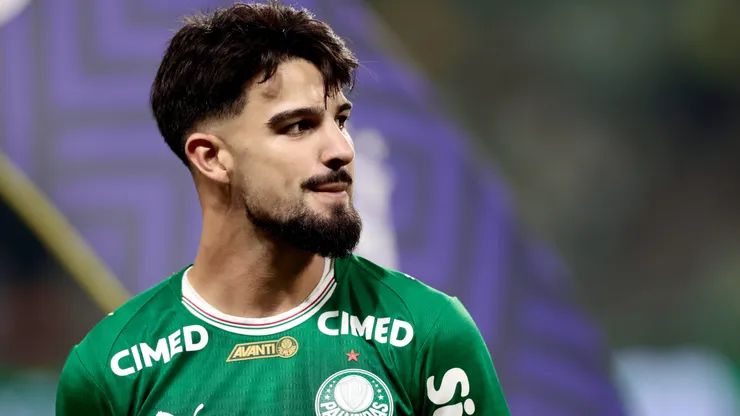 Flaco López, atacante do Palmeiras. Foto: Marcello Zambrana/AGIF