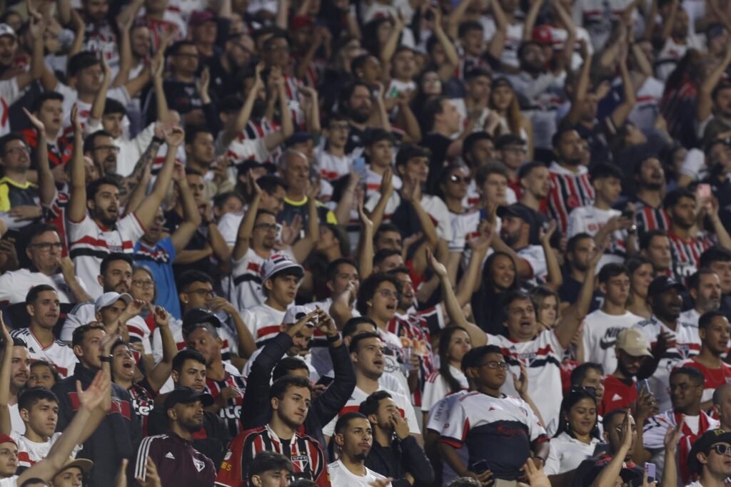 Torcida do São Paulo. Foto: Rubens Chiri / saopaulofc.net