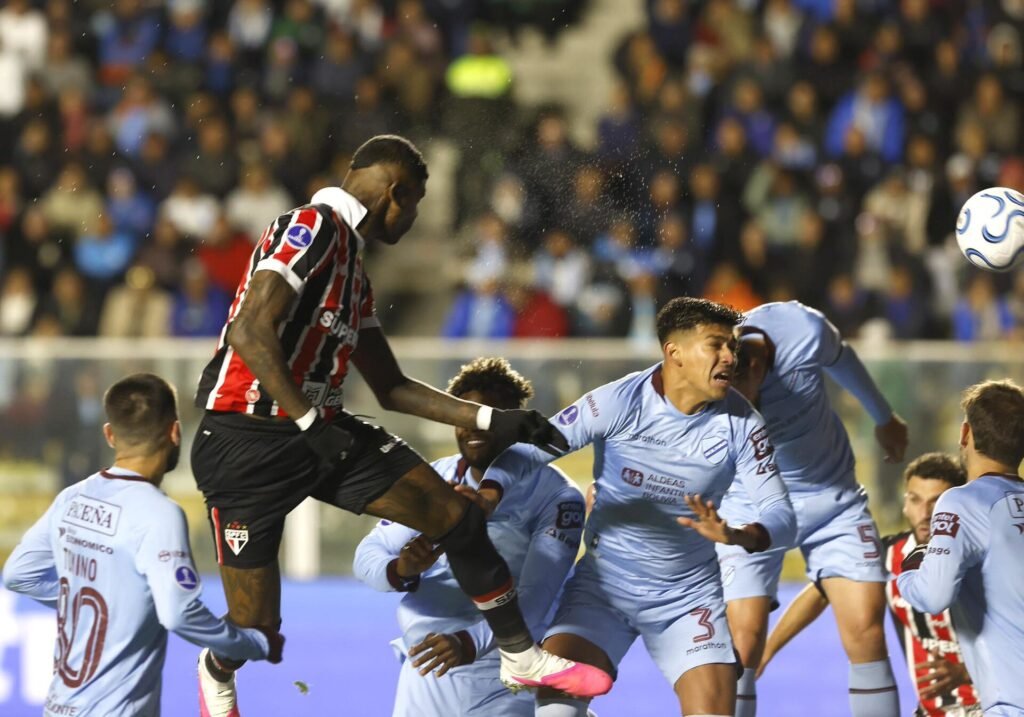 Bolívar-BOL x São Paulo. Foto: Rubens Chiri/Saopaulofc.net