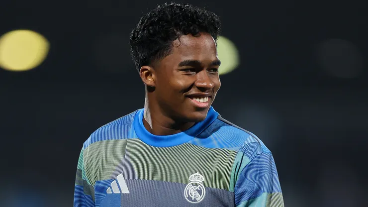 Atacante Endrick. Foto: Florencia Tan Jun/Getty Images