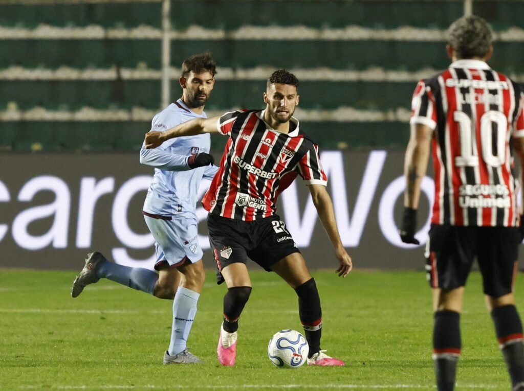 Bolívar-BOL x São Paulo. Foto: Rubens Chiri/Saopaulofc.net