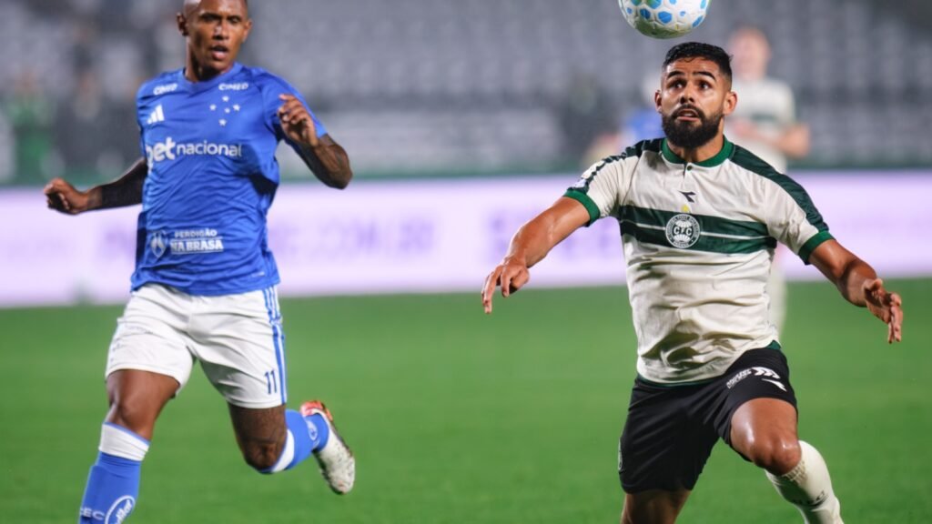 Coritiba perdeu em casa para o Cruzeiro