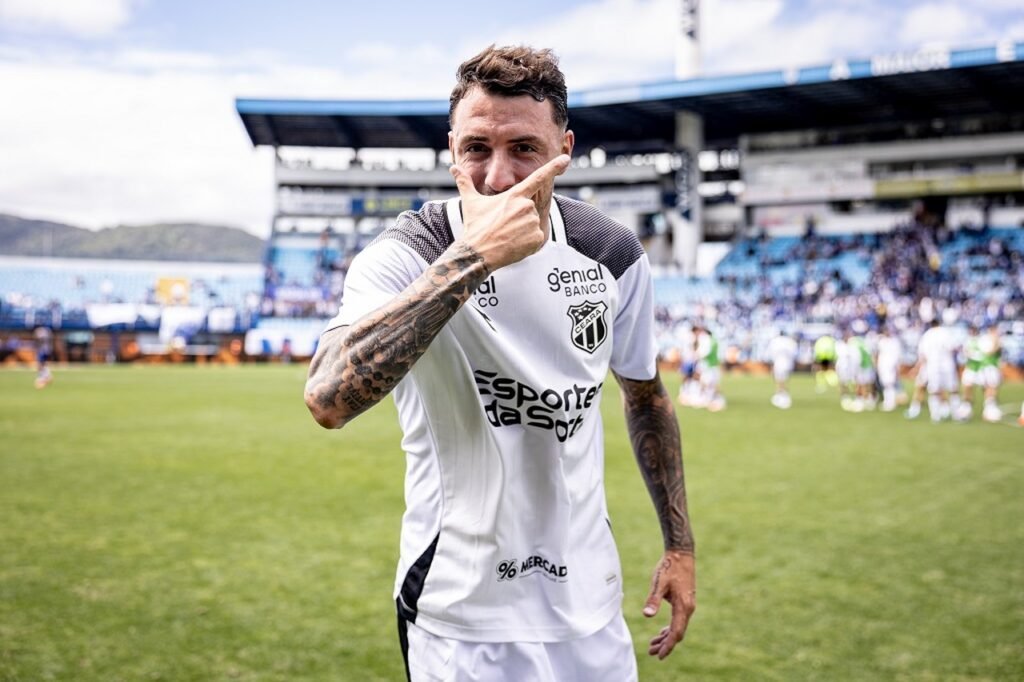 Renzo López, atacante do Ceará