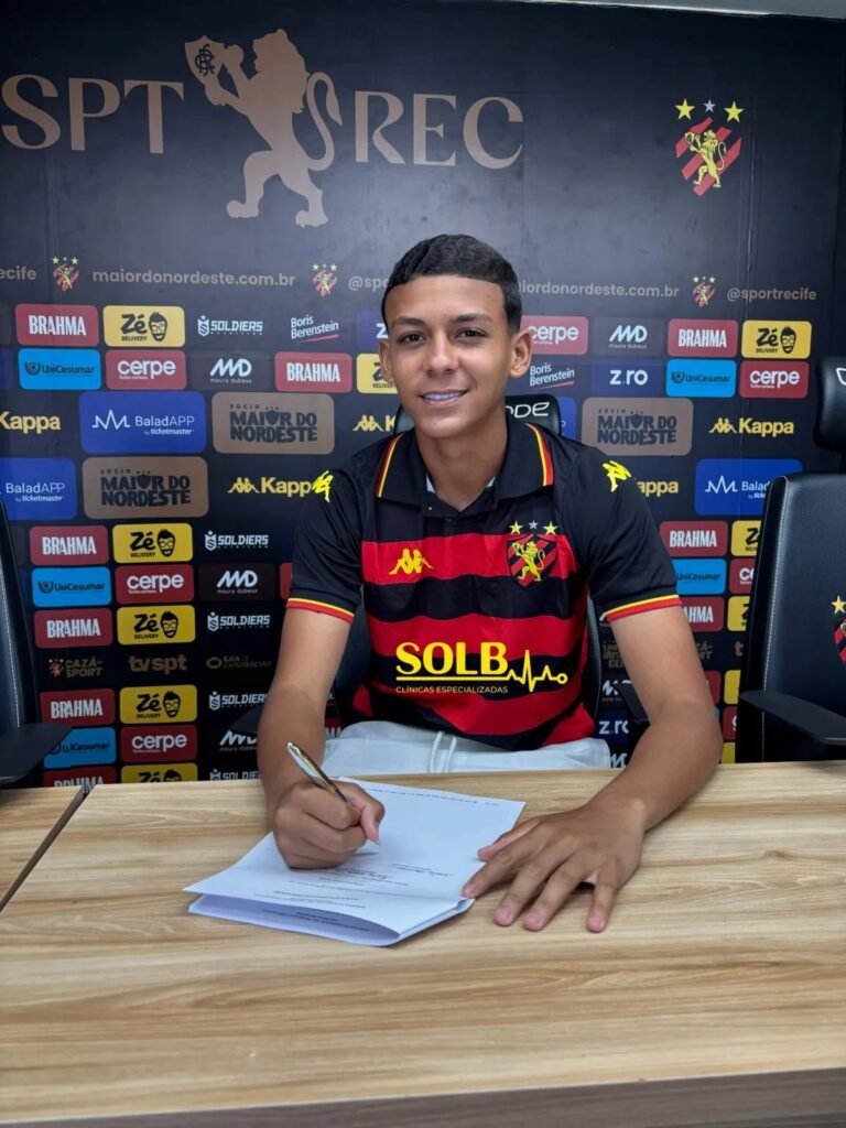 Cauã Henrique, da base do Sport