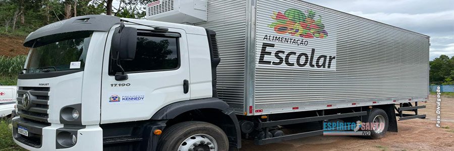 Kennedy | Prefeitura adquire caminhão para transporte de alimentação escolar