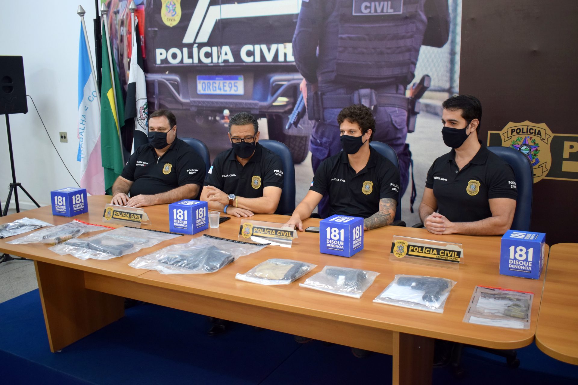 Polícia Civil apresenta balanço da Operação Sceleratus