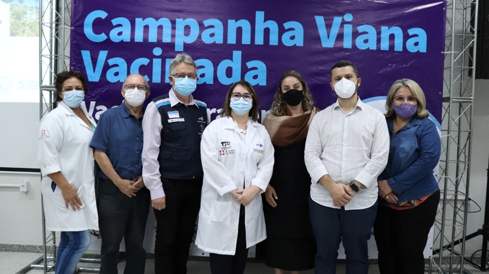 Viana Vacinada: município não registra nenhum óbito por Covid-19 durante o estudo