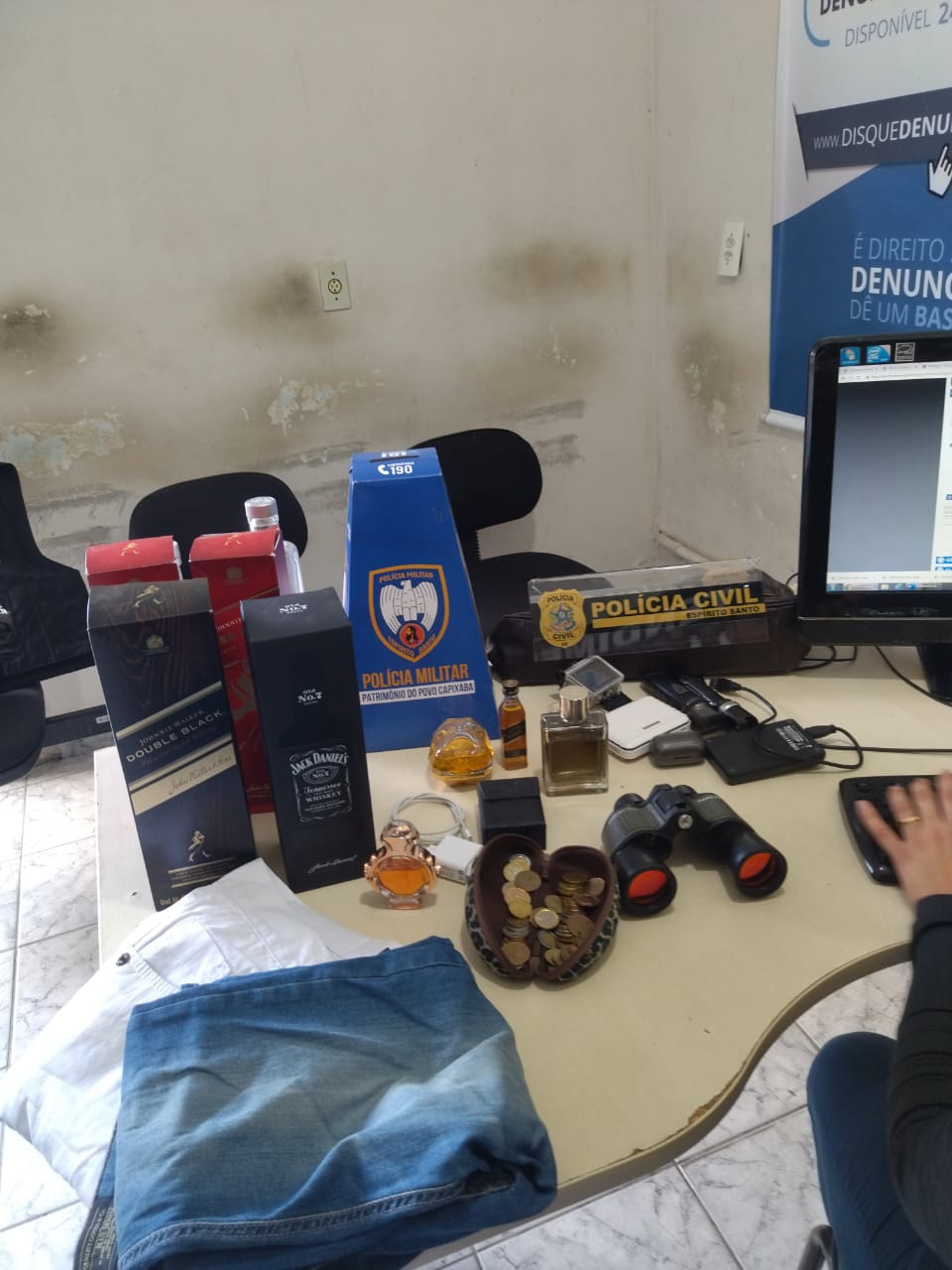 Polícia Civil recupera objetos roubados em São Mateus