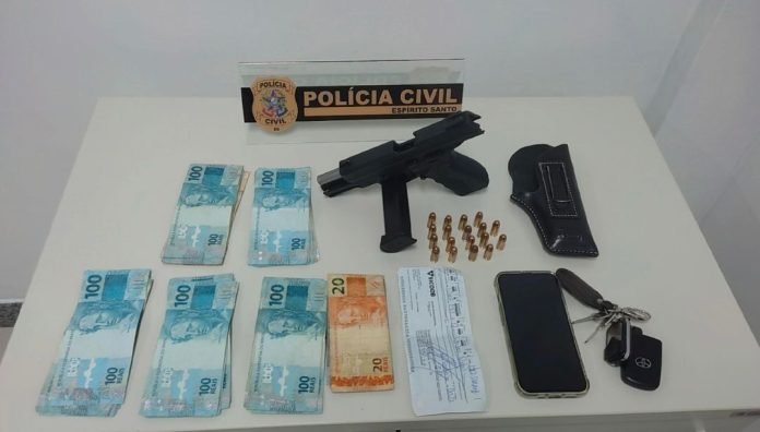 Ação conjunta apreende arma e munições em Jaguaré