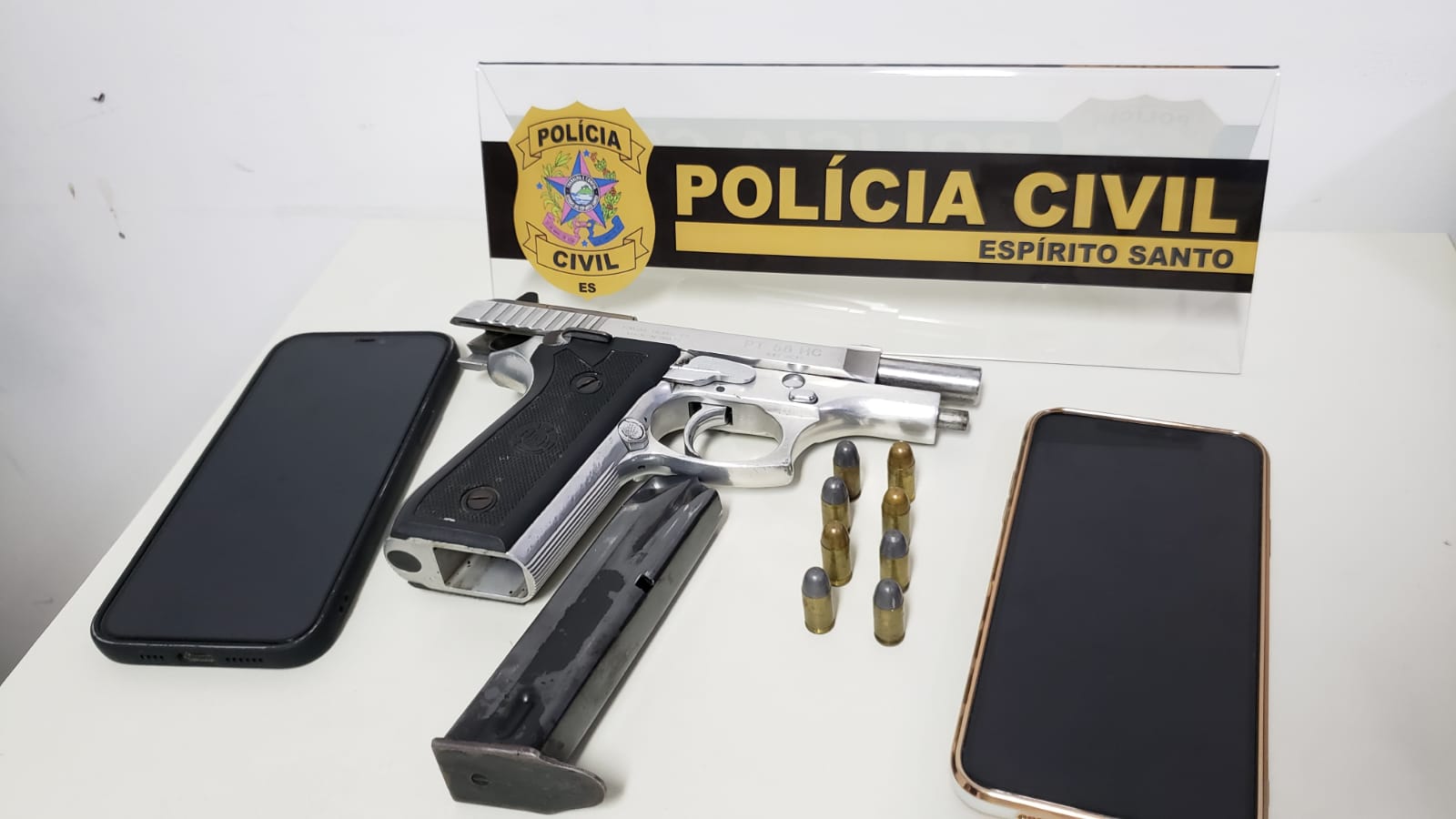 PCES prende homem suspeito de ser autor de homicídio em Vila Valério